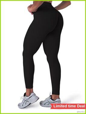 V-Line Hidden Butt Lifting Leggings High Waist Tummy Control Yoga Pants